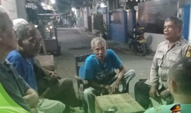 Bhabinkamtibmas Polsek Kesambi Aktif Sambang Ajak Kawal Pemilu Damai