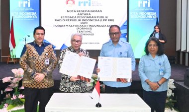 Ketum FORMAS dan Dirut RRI Teken MoU
