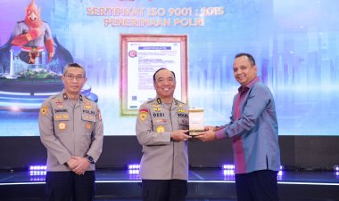 Raih ISO 9001:2015, SSDM Polri Terus Tingkatkan Kualitas Rekrutmen Anggota