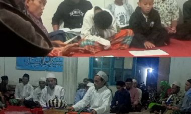Pertebal Keimanan, Perangkat Desa Semplak Hadiri Maulid Nabi Muhammad S.A.W.