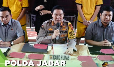 Polda Jabar Ungkap Kasus Dugaan Tindak Pidana Perjudian Online