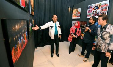 Kilas Balik Kesuksesan PON XXI, PB PON XXI Wilayah Sumut Gelar Pameran Foto Saujana Arena Drama