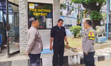 Jelang Pilkada 2024, Polsek Cikole Tingkatkan Patroli