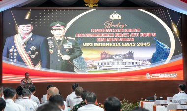 Kapolri Isi Materi Pemberantasan Korupsi di Retreat Kabinet Merah Putih