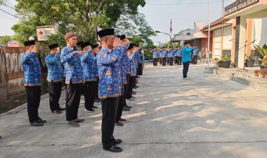 Perangkat Desa Semplak Mengikuti Upacara Peringatan Hari Sumpah Pemuda Ke-96 Tahun 2024