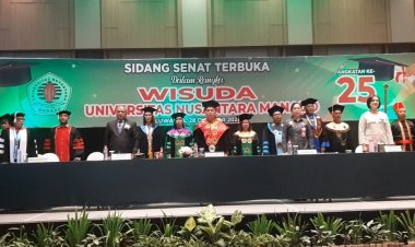 Universitas Nusantara Manado Wisuda 70 Sarjana Angkatan ke-25