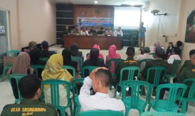 Bhabinkamtibmas Polsek Kebonpedes Hadiri Musrenbang Desa , Sampaikan Himbauan Kamtibmas Jelang Pilkada