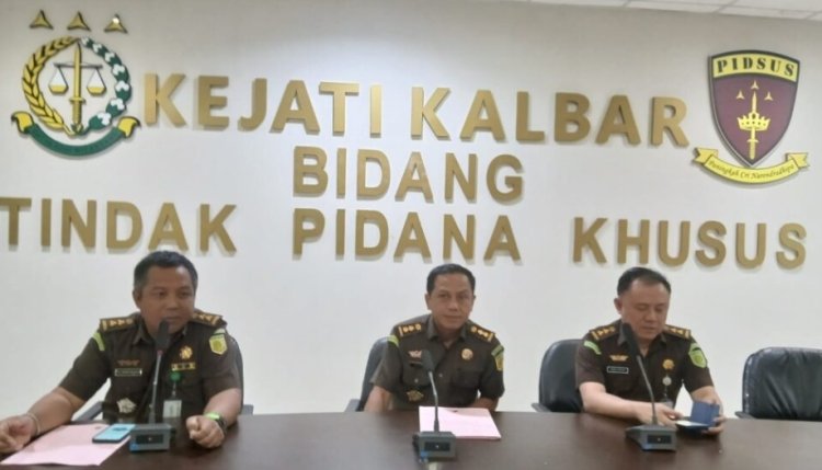 Kejati Kalbar Tetapkan 3 Tersangka Dugaan Kasus Korupsi Mark Up Pengadaan Tanah Bank