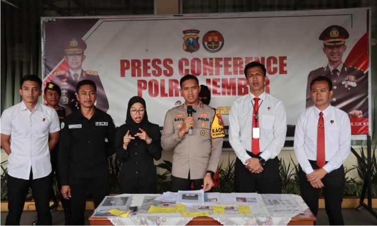 Polres Jember Tangkap Buronan Jaringan Perampok Nasabah Bank