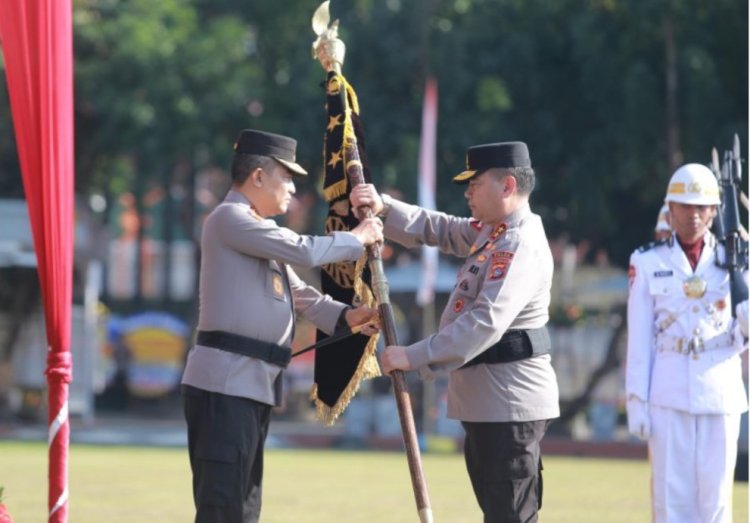 Upacara Serah Terima Pataka Sudah Selesai, Kapolda NTB Baru Resmi Menjabat