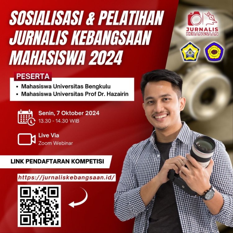 Tahapan Kompetisi Jurnalis Kebangsaan Mahasiswa UNIB dan UNIHAZ di Mulai