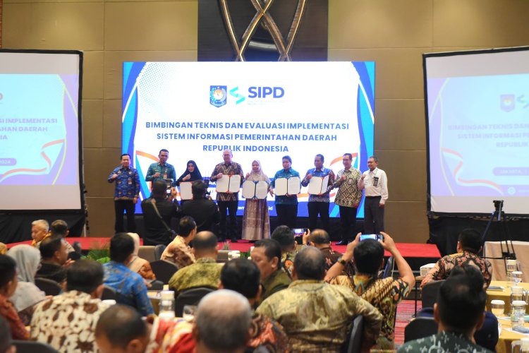 Pj Sekda Kota Sukabumi Hadiri Bimbingan Teknis dan Evaluasi Implementasi SIPD Kemendagri