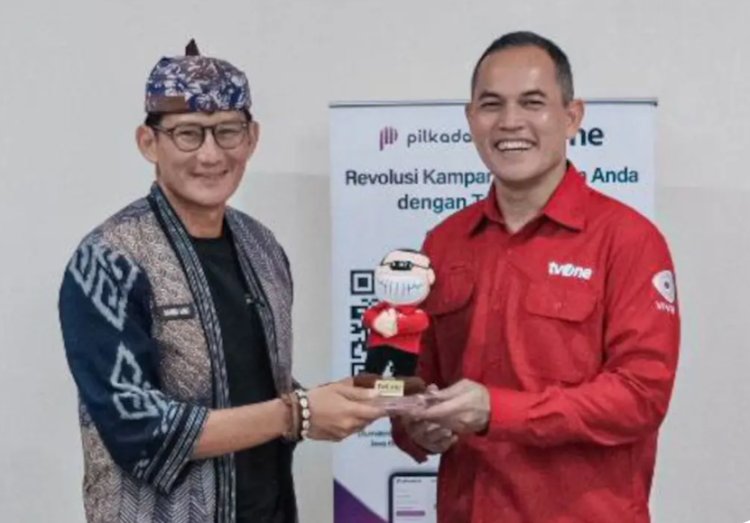 Perkuat Promosi Parekraf Tanah Air, Menparekraf Gandeng TV One