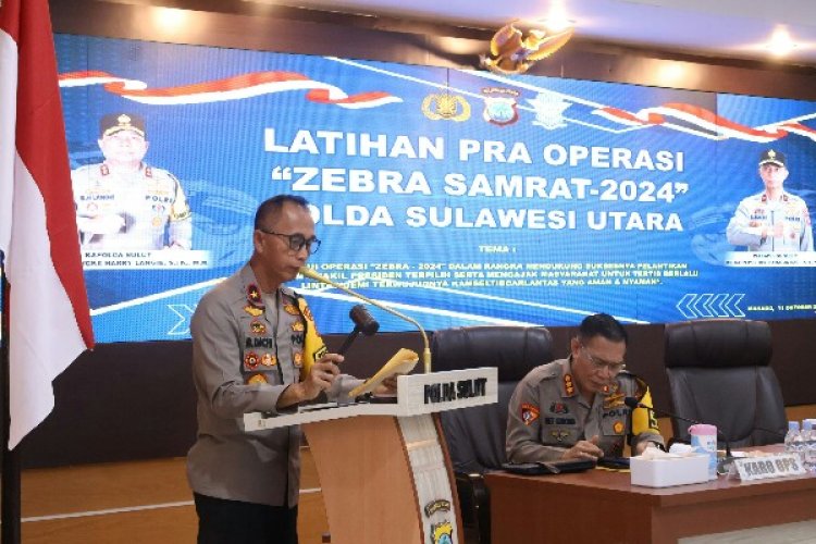 Wakapolda Sulut Buka Latpraops Zebra Samrat 2024, ini Harapannya