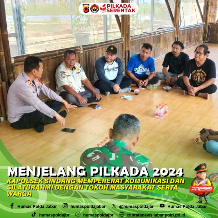 Kapolsek Sindang Pererat Silaturahmi Dengan Tokoh Masyarakat Jelang Pilkada 2024