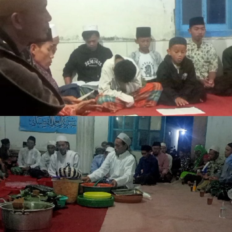 Pertebal Keimanan, Perangkat Desa Semplak Hadiri Maulid Nabi Muhammad S.A.W.