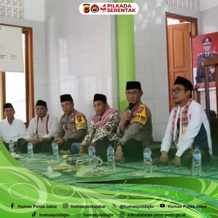 Kapolres Pangandaran Ajak Masyarakat Jaga Kondusifitas Jelang Pilkada Serentak 2024