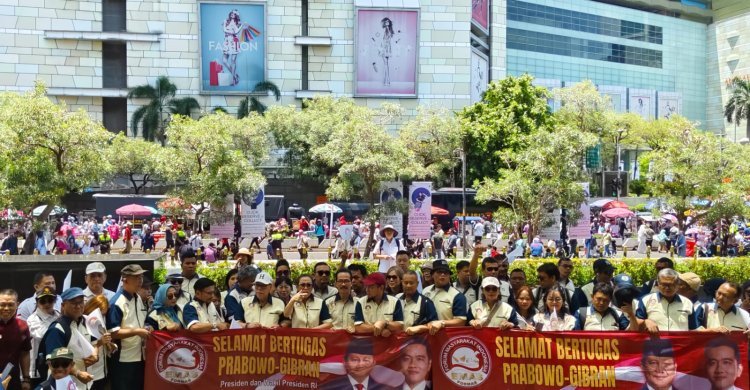 Pasca Pelantikan Presiden Prabowo, Ketum Formas Dan Ratusan Anggota Turut Bergembira