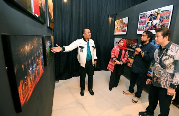 Kilas Balik Kesuksesan PON XXI, PB PON XXI Wilayah Sumut Gelar Pameran Foto Saujana Arena Drama