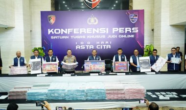 Sita Rp78,1 Miliar dari Judol Internasional, Komitmen Polri atas Asta Cita Presiden Prabowo
