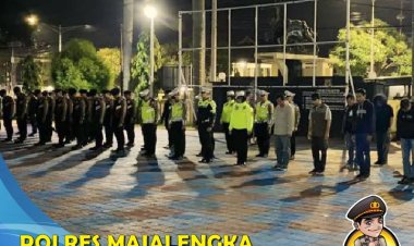 Polres Majalengka Gelar Patroli KRYD, Kaga Kamtibmas Jelang Pilkada Serentak 2024