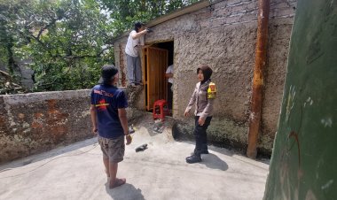 Jaga Harkamtibmas Jelang Pilkada 2024, Bhabinkamtibmas Polsek Warudoyong Sambangi Warga Binaan