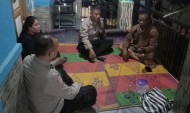 Cegah Gangguan Kamtibmas Jelang Pilkada 2024,Polsek Gunungguruh Gelar Patroli Malam