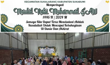 Pemerintah Desa Semplak Gelar Peringatan Maulid Nabi Muhammad S.A.W. 1446 H/2024 M