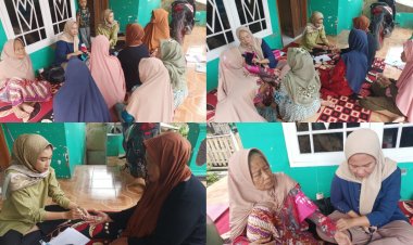 Pelaksanaan Posbindu Lansia di Posyandu Teratai Desa Semplak