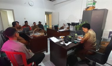 Antisipasi Bencana di Musim Hujan, Kades Semplak Sampaikan Arahan