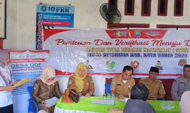 Pemdes Tanjung Iman I Laksanakan Sosialisasi Open Defecation  Free   Kabupaten Kaur Bebas STOBABS