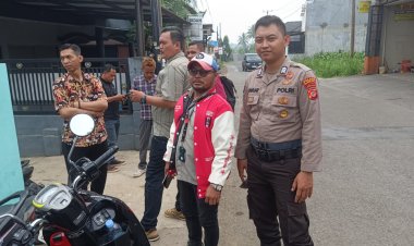 Ciptakan Keamanan Selama Pilkada, Polsek Cisaat Laksanakan Patroli Dialogis