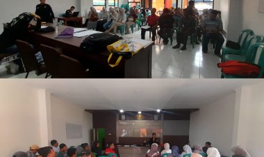 Siapkan Petugas Pemilu Profesional, PPS Desa Semplak Gelar Bimtek KPPS