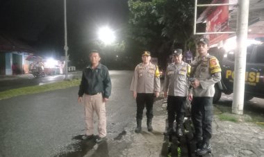 Antisipasi Gangguan Kamtibmas Polsek Kebonpedes Gelar Patroli KRYD
