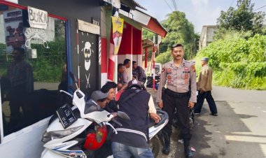 Polsek Cisaat Tingkatkan Patroli Dialogis, Berikan Rasa Aman dan Nyaman Bagi Warga