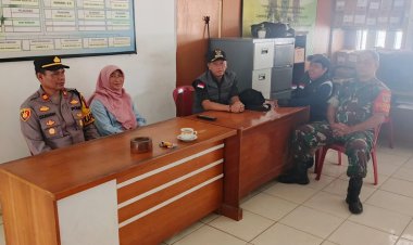 Melalui Sinergitas TNI -Polri, Polsek Gunungguruh Tingkatkan Harkamtibmas Jelang Pilkada 2024