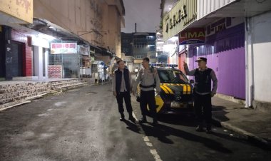 Cegah Gangguan Kamtibmas, Polsek Cikole Gelar Patroli KRYD