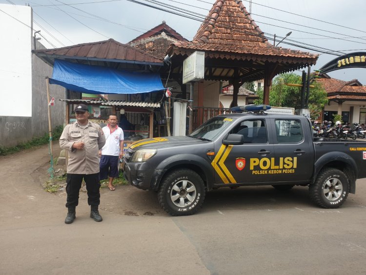 Jelang Pilkada Serentak 2024, Polsek Kebonpedes Laksanakan Patroli Dialogis