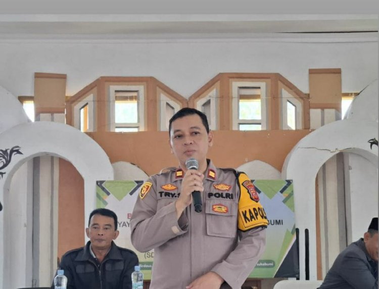 Cegah Kenakalan Remaja, Kapolsek Kebonpedes Berikan Pembinaan Kepada Santri