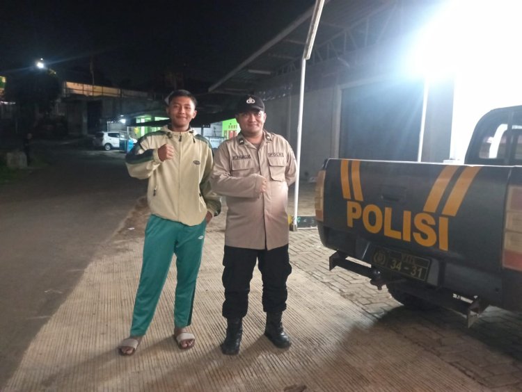 Ciptakan Kondusifitas Kamtibmas Aman dan Damai Jelang Pilkada Serentak, Polsek Kebonpedes Laksanakan Patroli  Dialogis