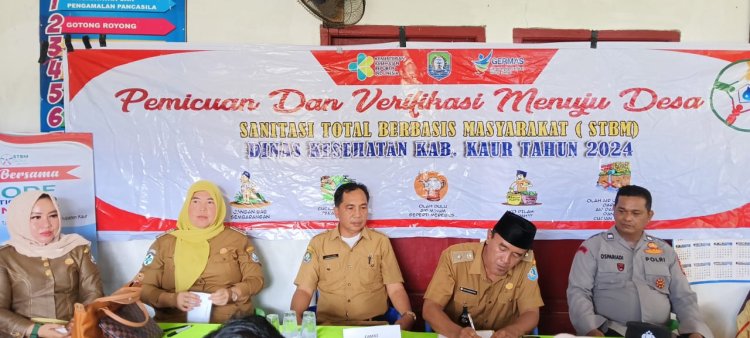 Pemdes Tanjung Iman I Laksanakan Sosialisasi Open Defecation  Free   Kabupaten Kaur Bebas STOBABS