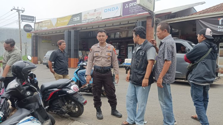 Ciptakan Keamanan Selama Pilkada, Polsek Cisaat Laksanakan Patroli Dialogis