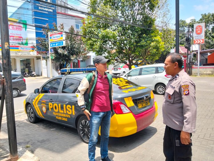 Pelihara Kamtibmas Tetap Kondusif, Polsek Cikole Tingkatkan Patroli Dialogis