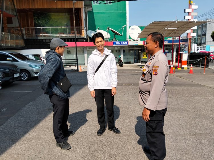 Pelihara Kamtibmas Tetap Kondusif, Polsek Cikole Tingkatkan Patroli Dialogis