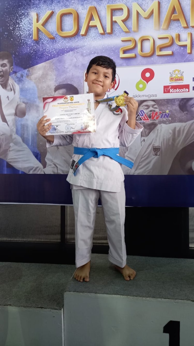 Bintang Muda Surabaya: Samuel Vincentius, Juara Karate dan Olimpiade Matematika