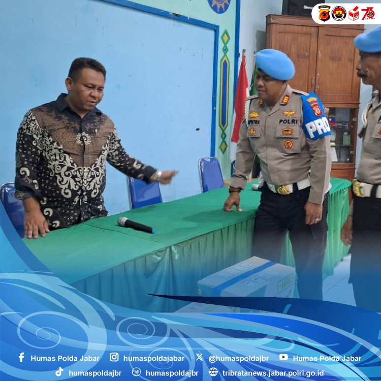 Polisi Gelar Bakti Sosial di Panti Asuhan Yatim Piatu Muhamadiyah