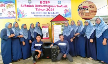 SDN 06  Kabupaten Kaur Semakin Eksis  BOSKIN Dari Dinas Pendidikan