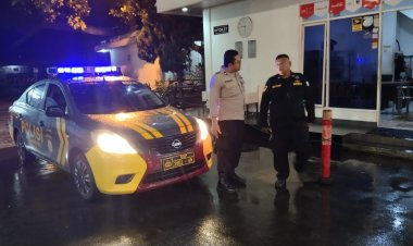 Cegah Gangguan Kamtibmas Pasca Pilkada,Polsek Cikole Tingkatkan Patroli