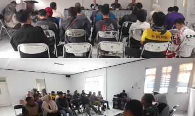 Muspika Kecamatan Sukalarang  Gelar Rapat Koordinasi Tingkat Kecamatan