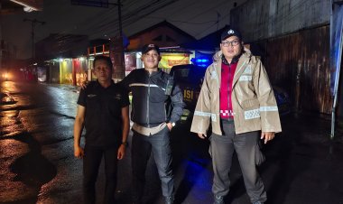 Polsek Kebonpedes Tingkatkan Patroli Malam, Guna Cegah Tindak Kriminalitas